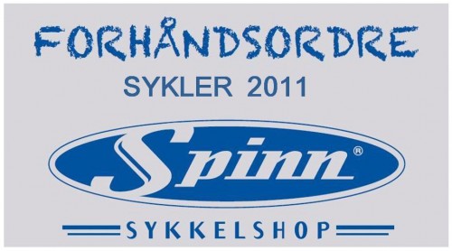 Trykk på logo for rabattsatser på sykler i 2011!