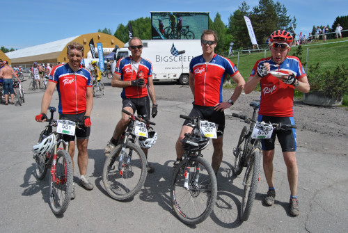 Svein, Anders, Trygve og Stein